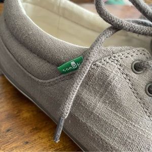 Sanuk lace up hemp sneaker - 10.5